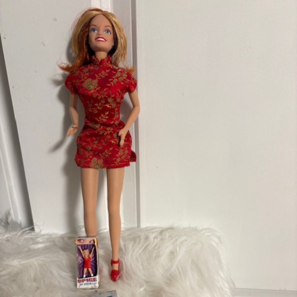 1990s Spice Girl Doll Original Accessories Vintage Mattel Toy
